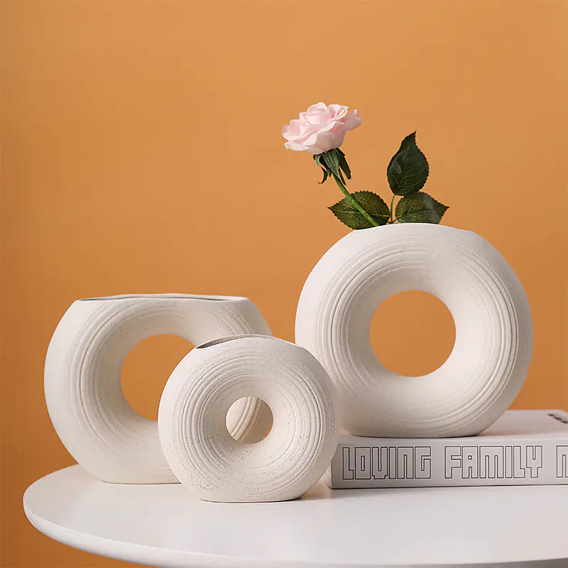 Nordic Elegance Ceramic Vase