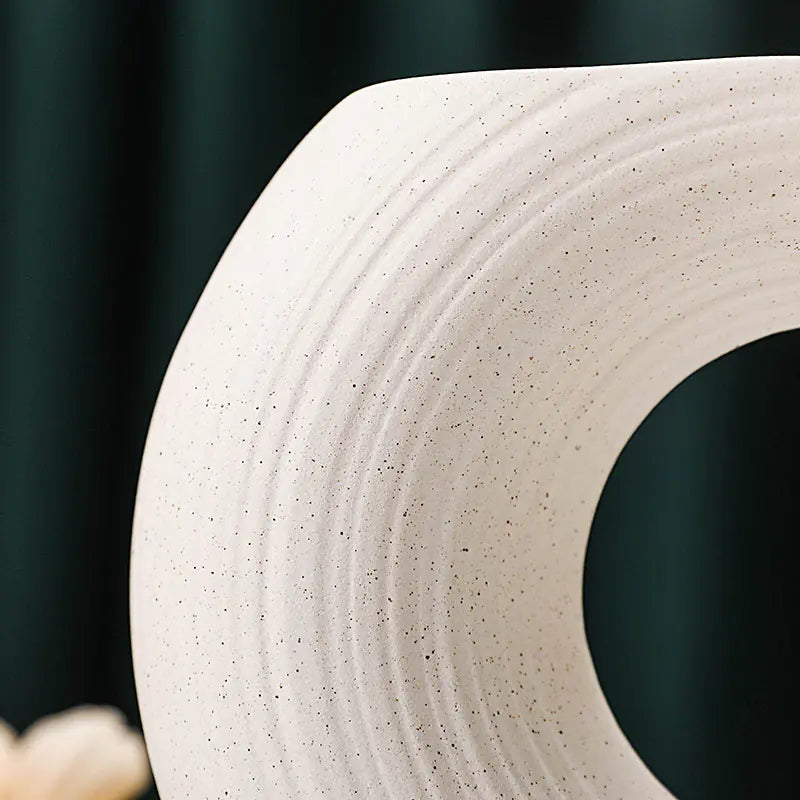 Nordic Elegance Ceramic Vase